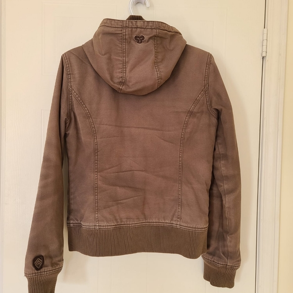 TNA Aritzia Fall/Spring Jacket Brown Medium - Picture 2 of 12